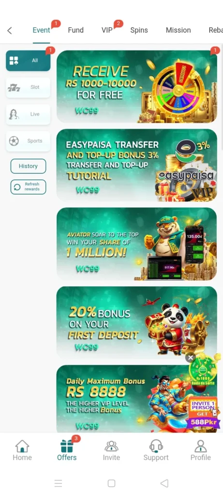 WC 99 Game Download (New Earning Game) 2026 In Pakistan