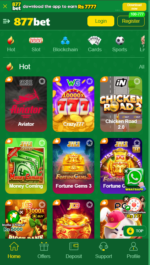 877 Bet Download (New Earning Game) 2026 In Pakistan