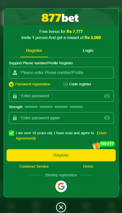 877 Bet Download (New Earning Game) 2026 In Pakistan