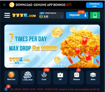 777 e Game Download (Official Real Money App) for Android & iOS 2026