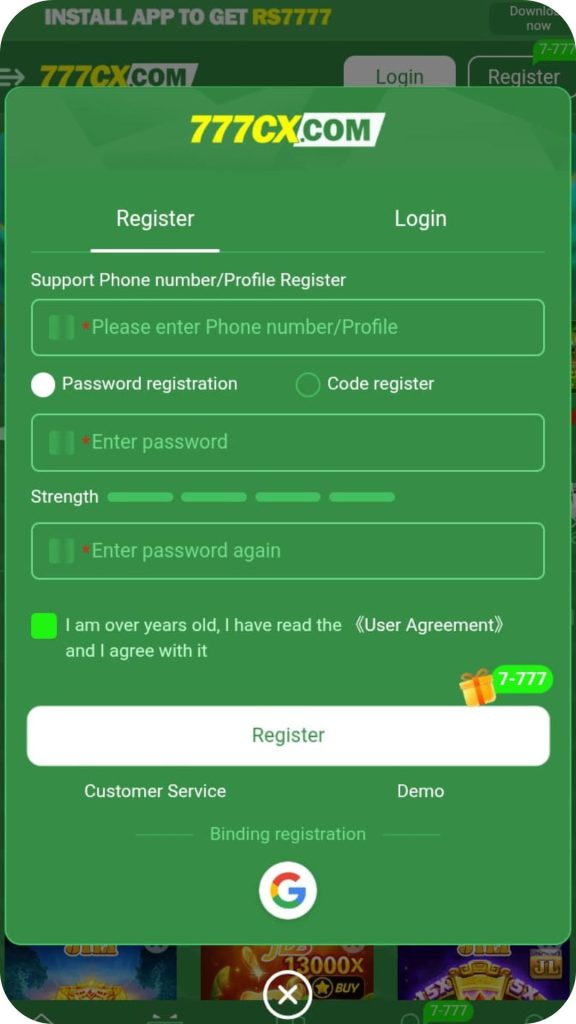 777 CX Game Download (Official Real Money App) for Android & iOS 2026