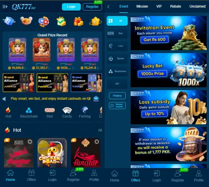 QK 777 Game Download (Top Earning App in Pakistan) for Android 2026