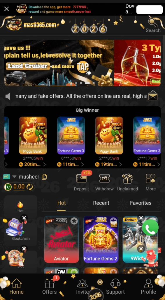Masti 365 Game Download (Best Earning App) for Android 2026