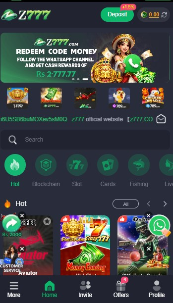 Z777 Game Download (Top Earning App in Pakistan) for Android 2026
