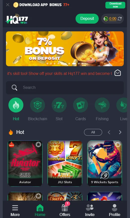 HQ 177 Game Download (Official Mobile App) for Android & iOS 2026