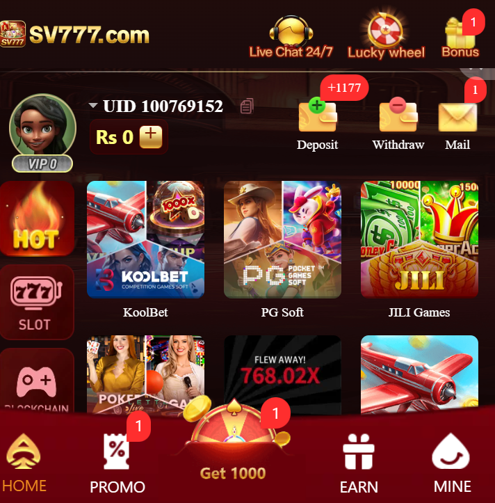 SV 777 Game Download Free Real Money App in Pakistan 2026