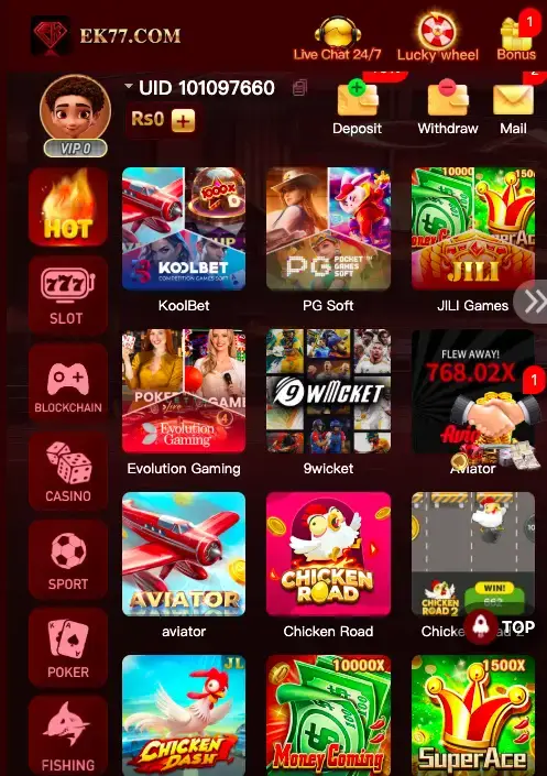 EK77 Game Download Real Money Earning Game for Pakistan 2026