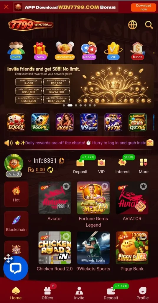 Win7799 Game Download (Latest Version) Game for Pakistan 2026